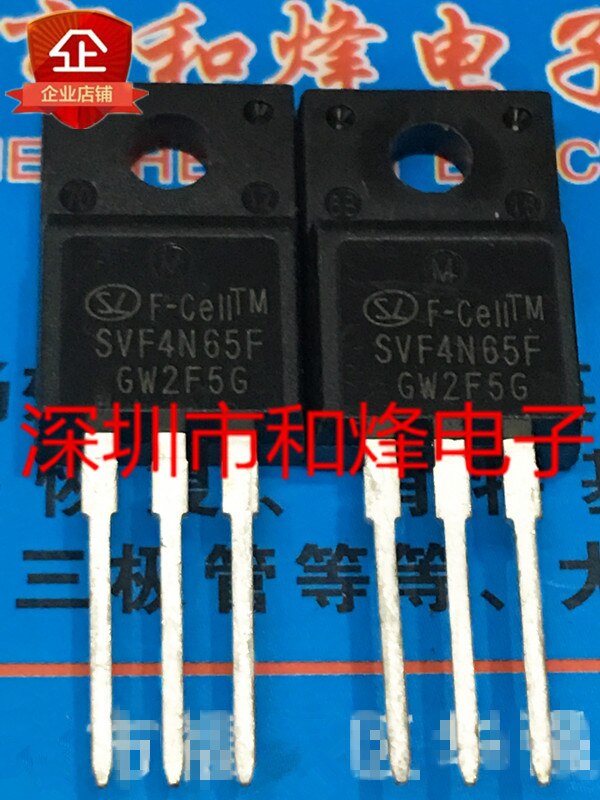 30pcs  ο SVF4N65F TO-220F 650V 4A